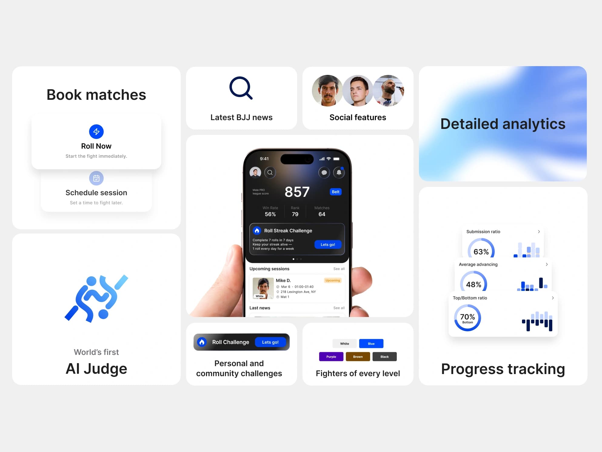 Competition Platform for Combat Sports