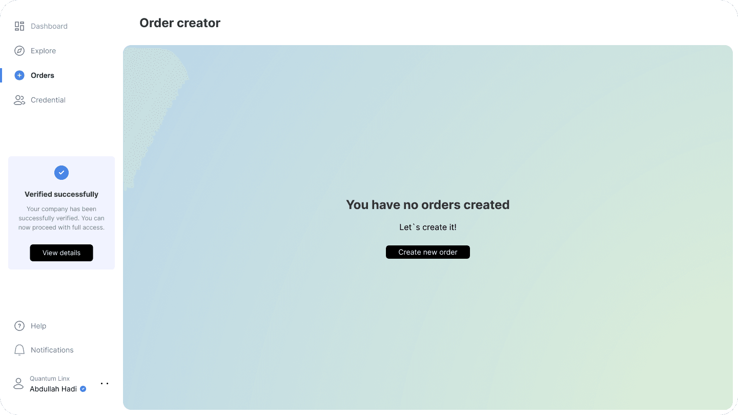 Order Creator