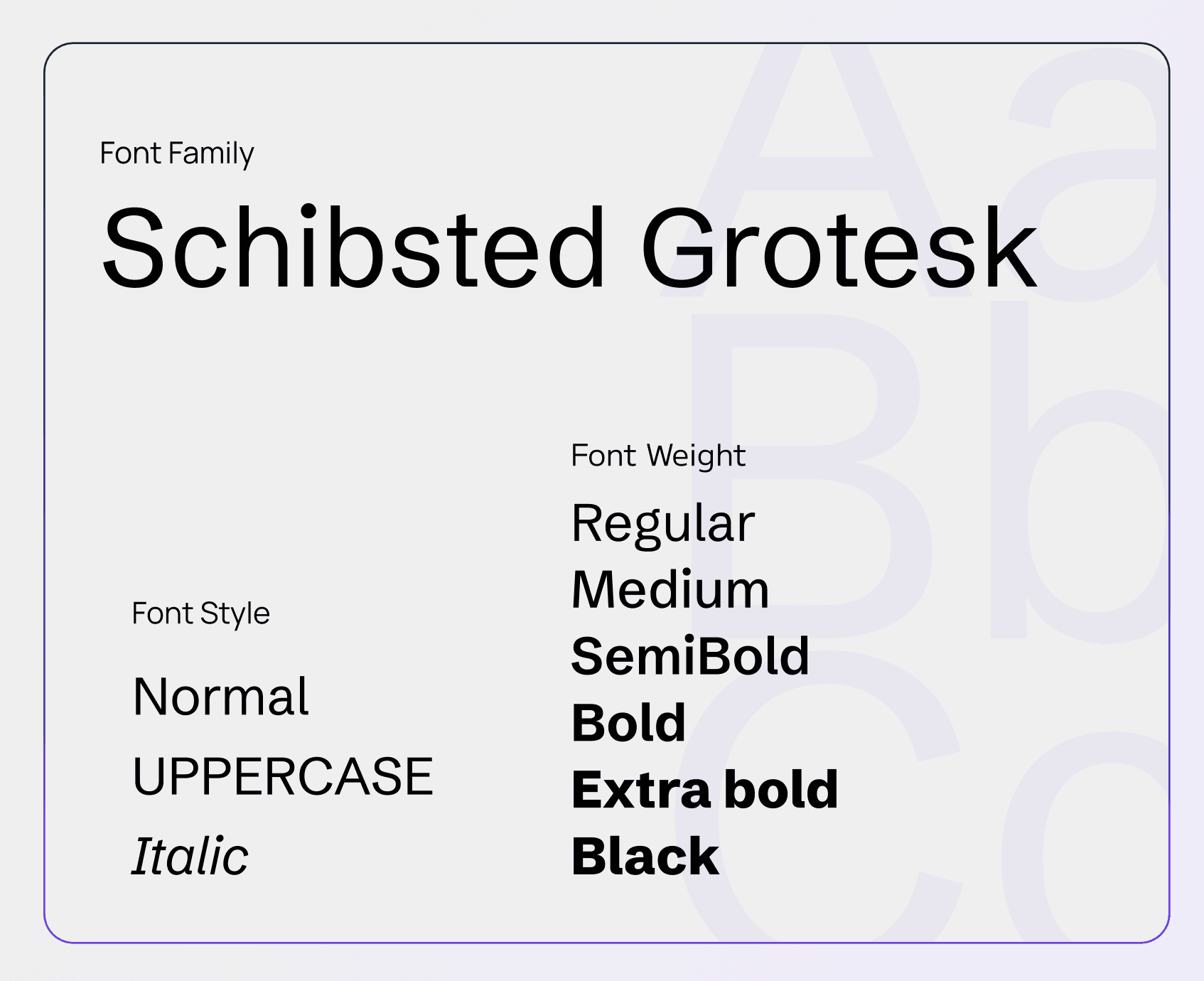 Neoma Typography System