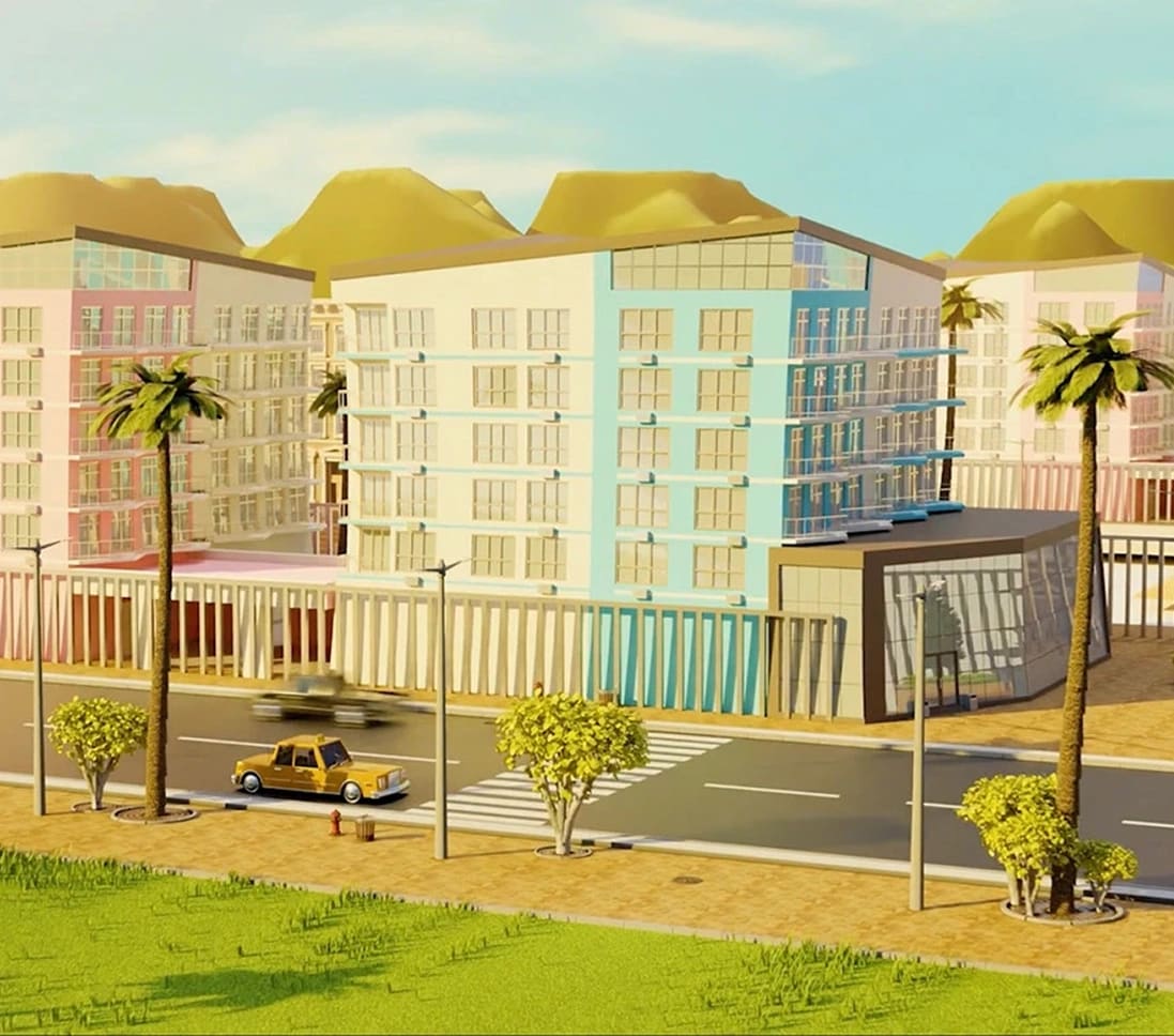 3D Game Cartoon