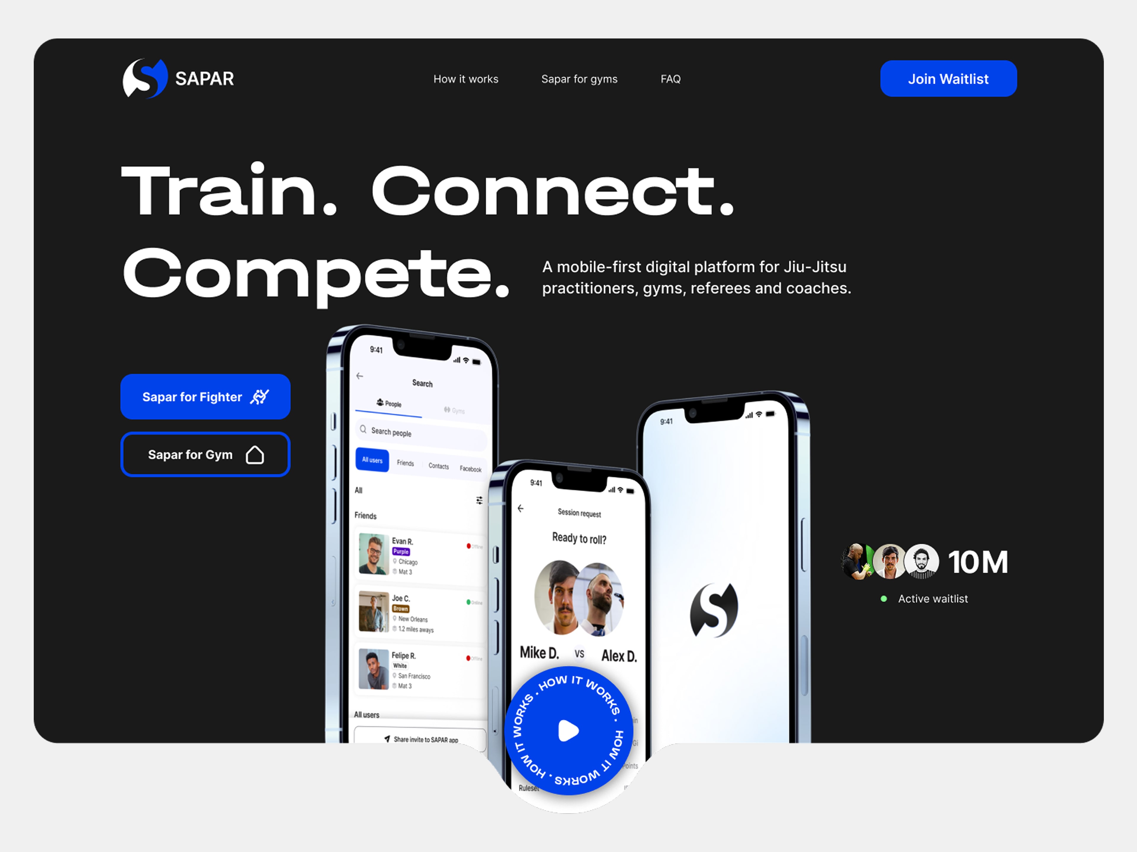 SAPAR website collage